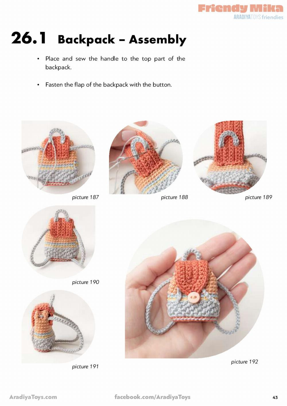 Friendy Mika AradiyaToys friendies Friendy Mika AradiyaToys friendies Crochet pattern doll