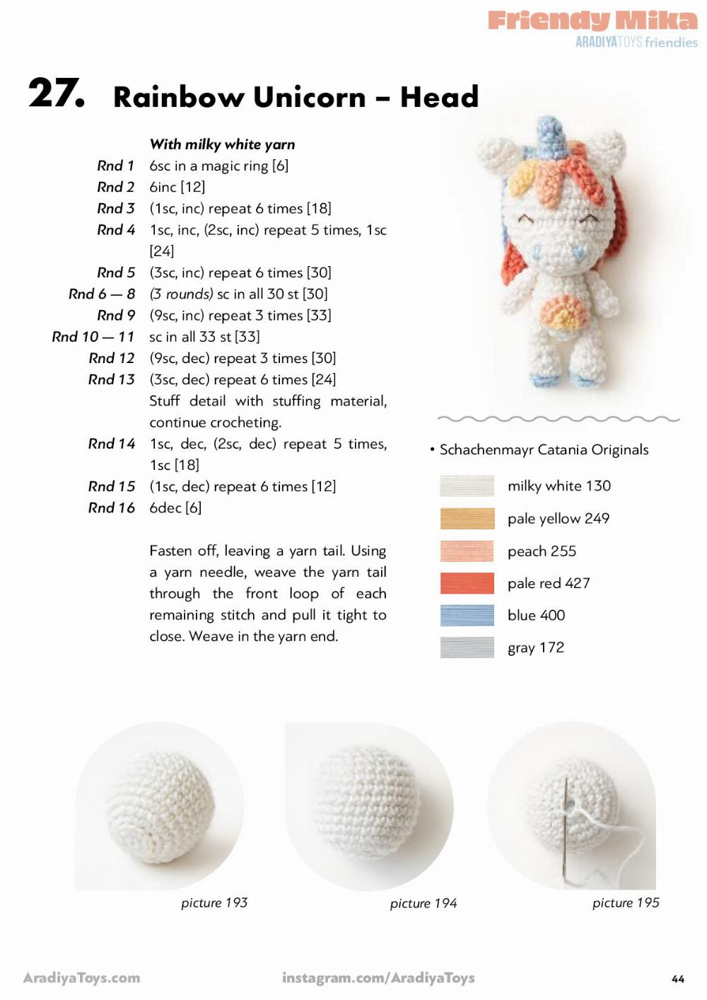 Friendy Mika AradiyaToys friendies Friendy Mika AradiyaToys friendies Crochet pattern doll