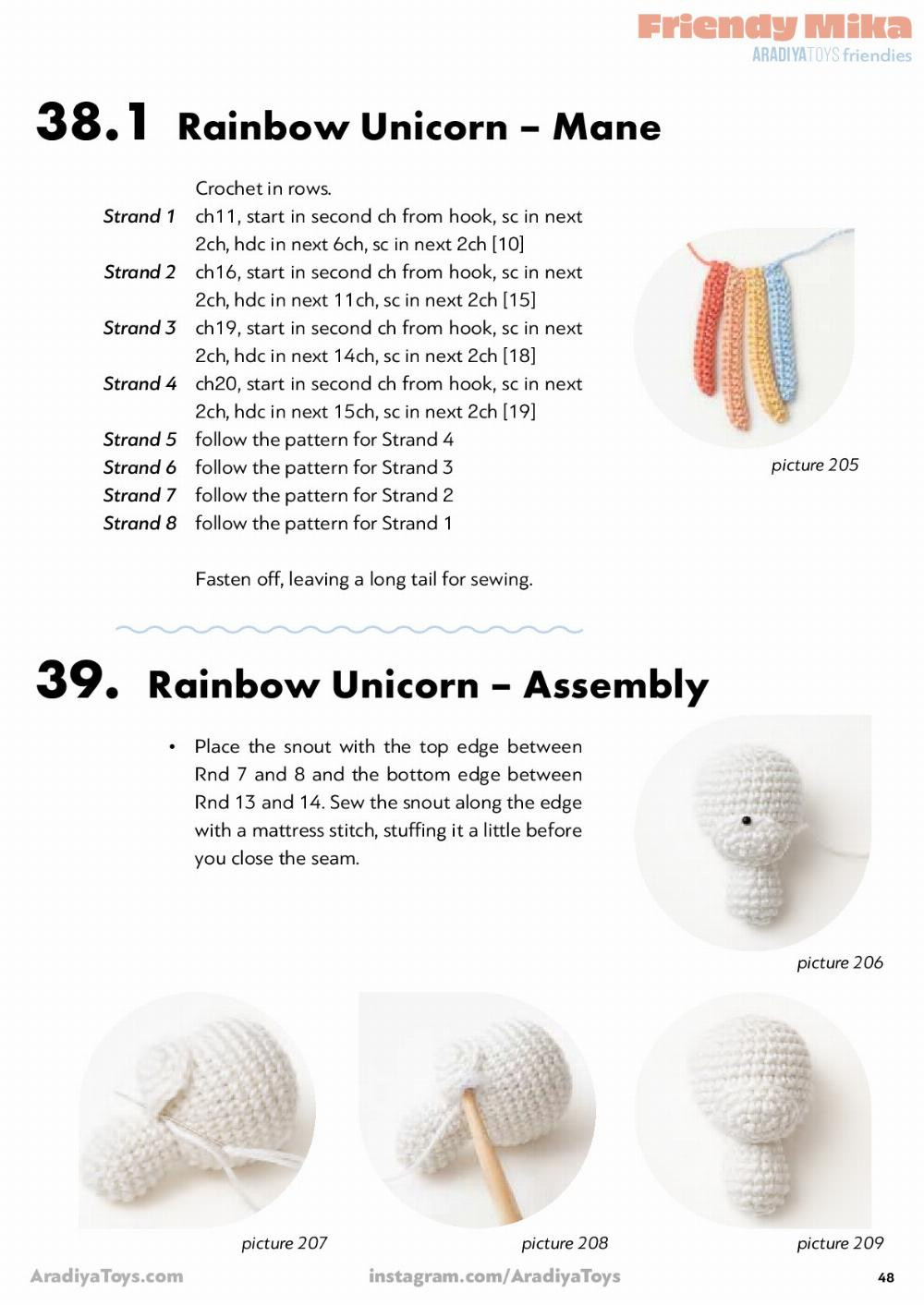 Friendy Mika AradiyaToys friendies Friendy Mika AradiyaToys friendies Crochet pattern doll