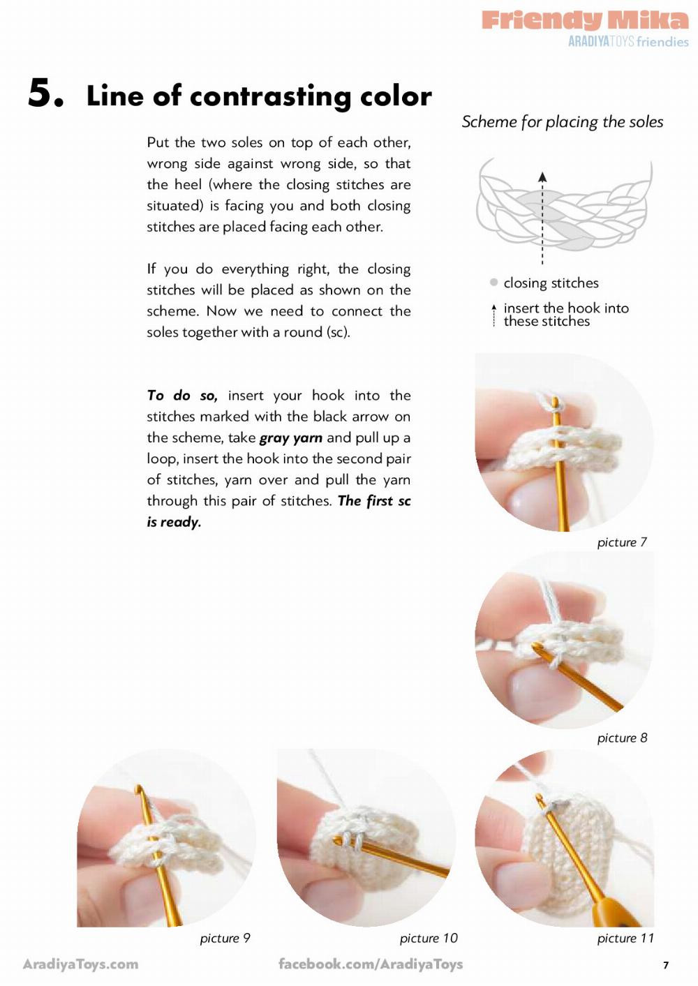 Friendy Mika AradiyaToys friendies Friendy Mika AradiyaToys friendies Crochet pattern doll