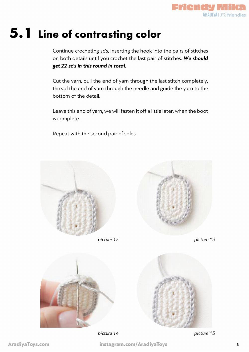 Friendy Mika AradiyaToys friendies Friendy Mika AradiyaToys friendies Crochet pattern doll