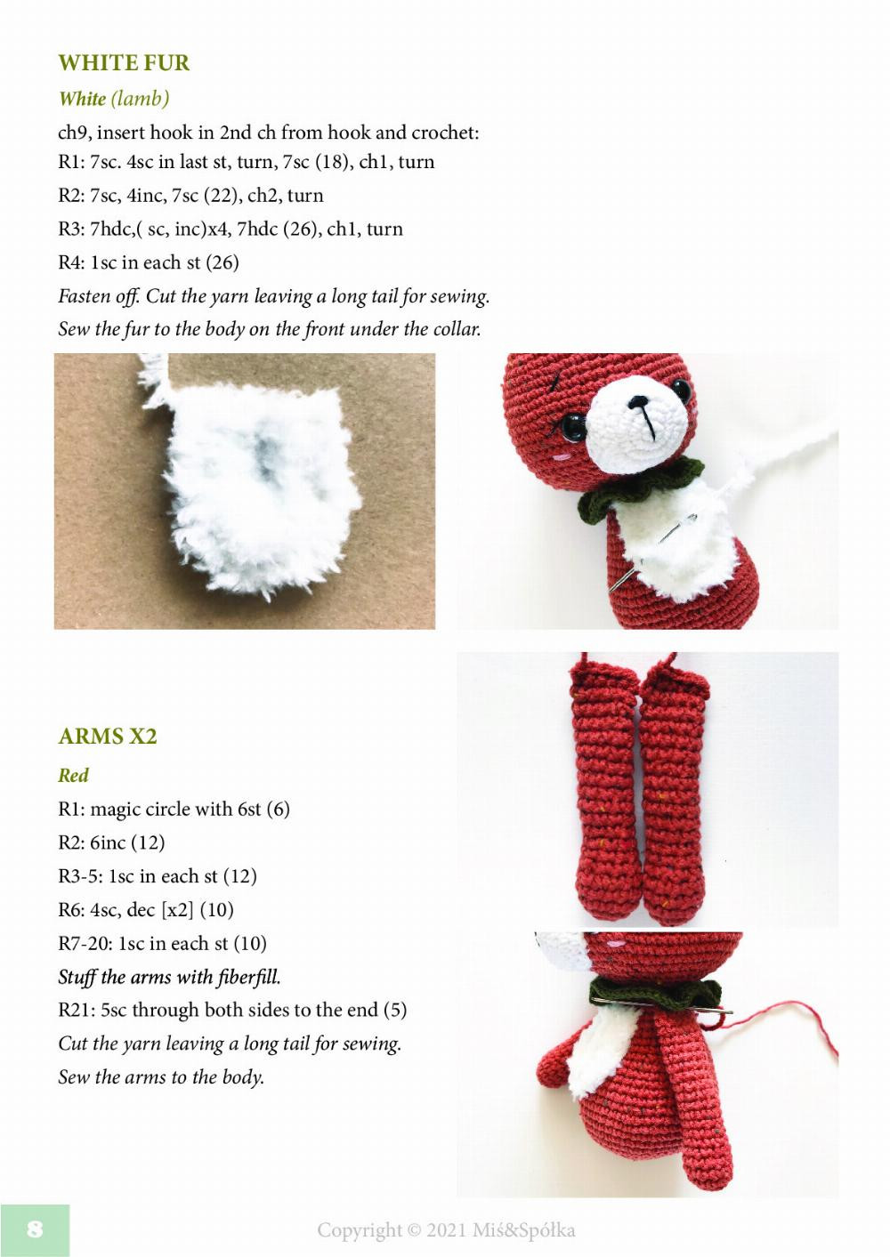 GINGER THE SQUIRREL CROCHET PATTERN