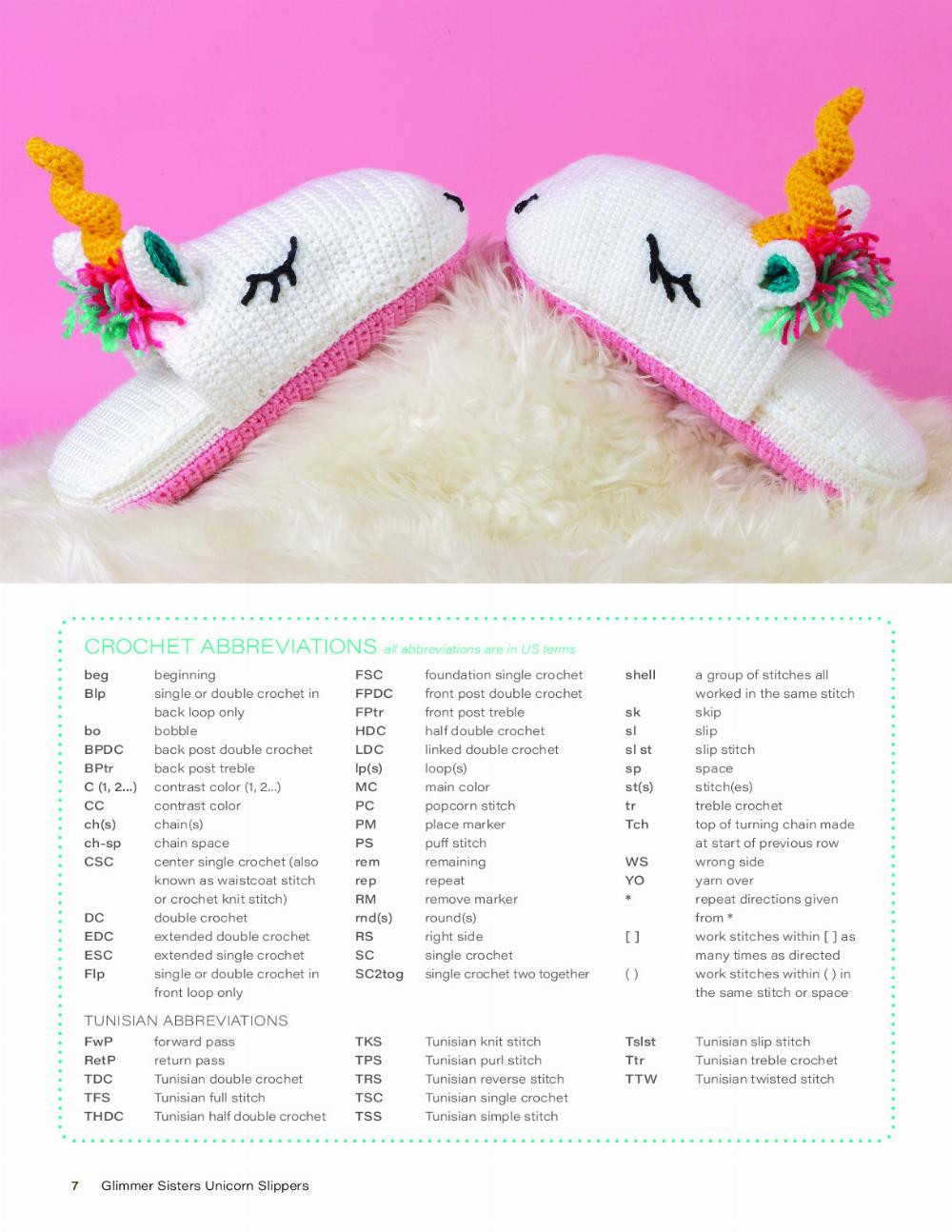 GLIMMER SISTERS UNICORN SLIPPERS