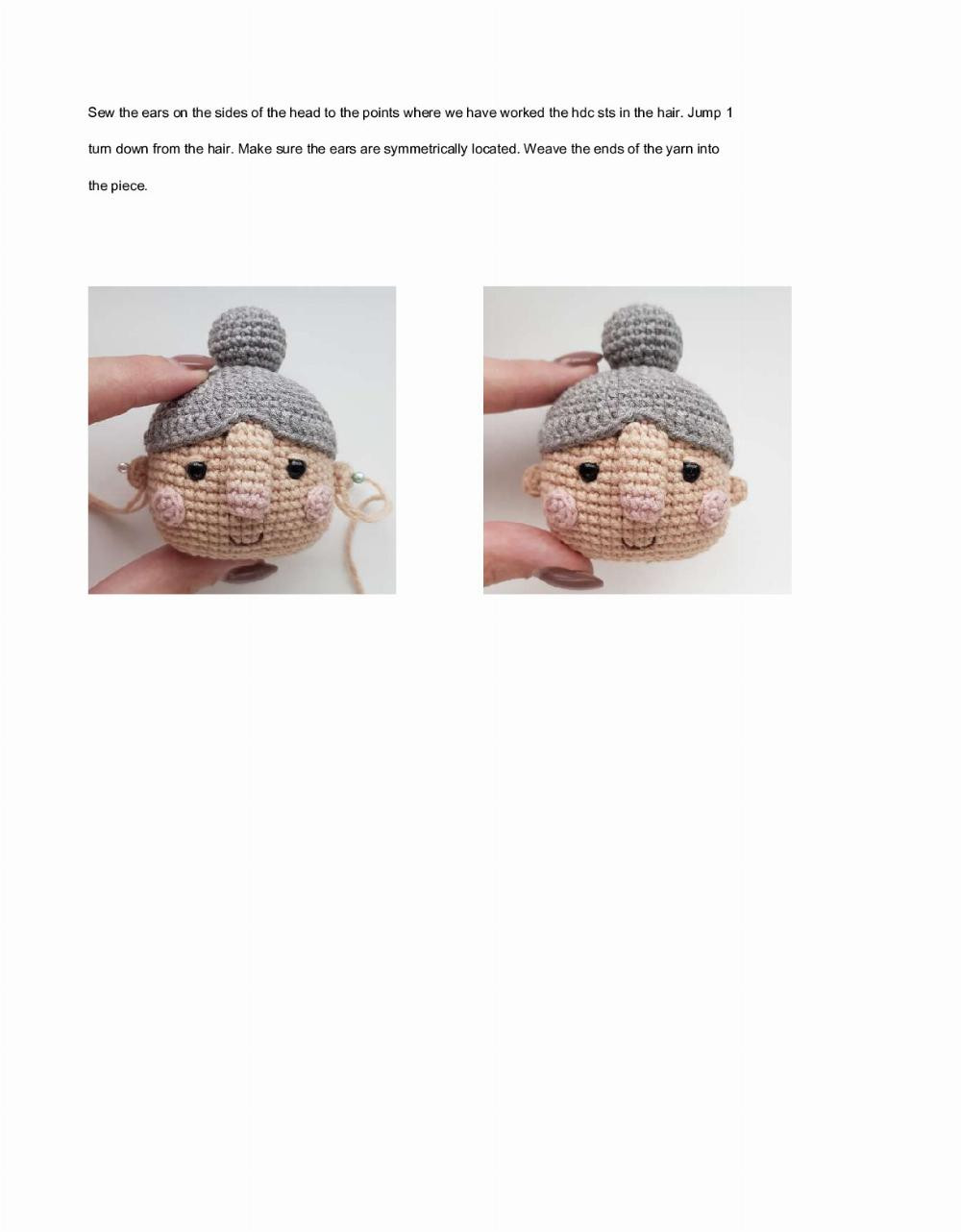 GRANDMOTHER CROCHET TOY PATTERN