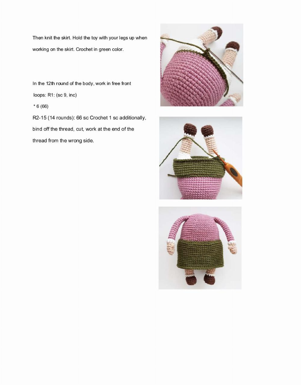 GRANDMOTHER CROCHET TOY PATTERN