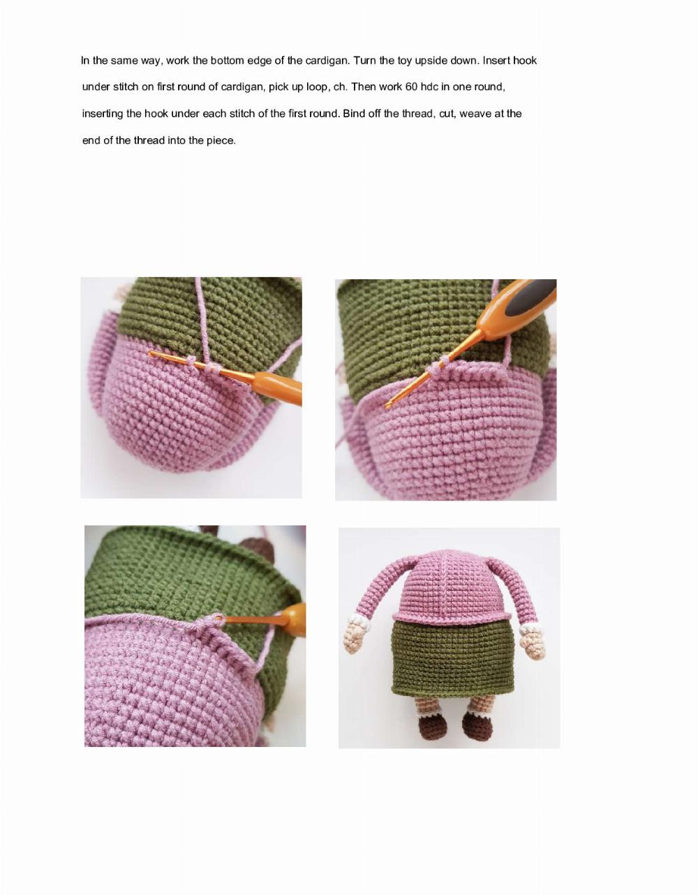 GRANDMOTHER CROCHET TOY PATTERN