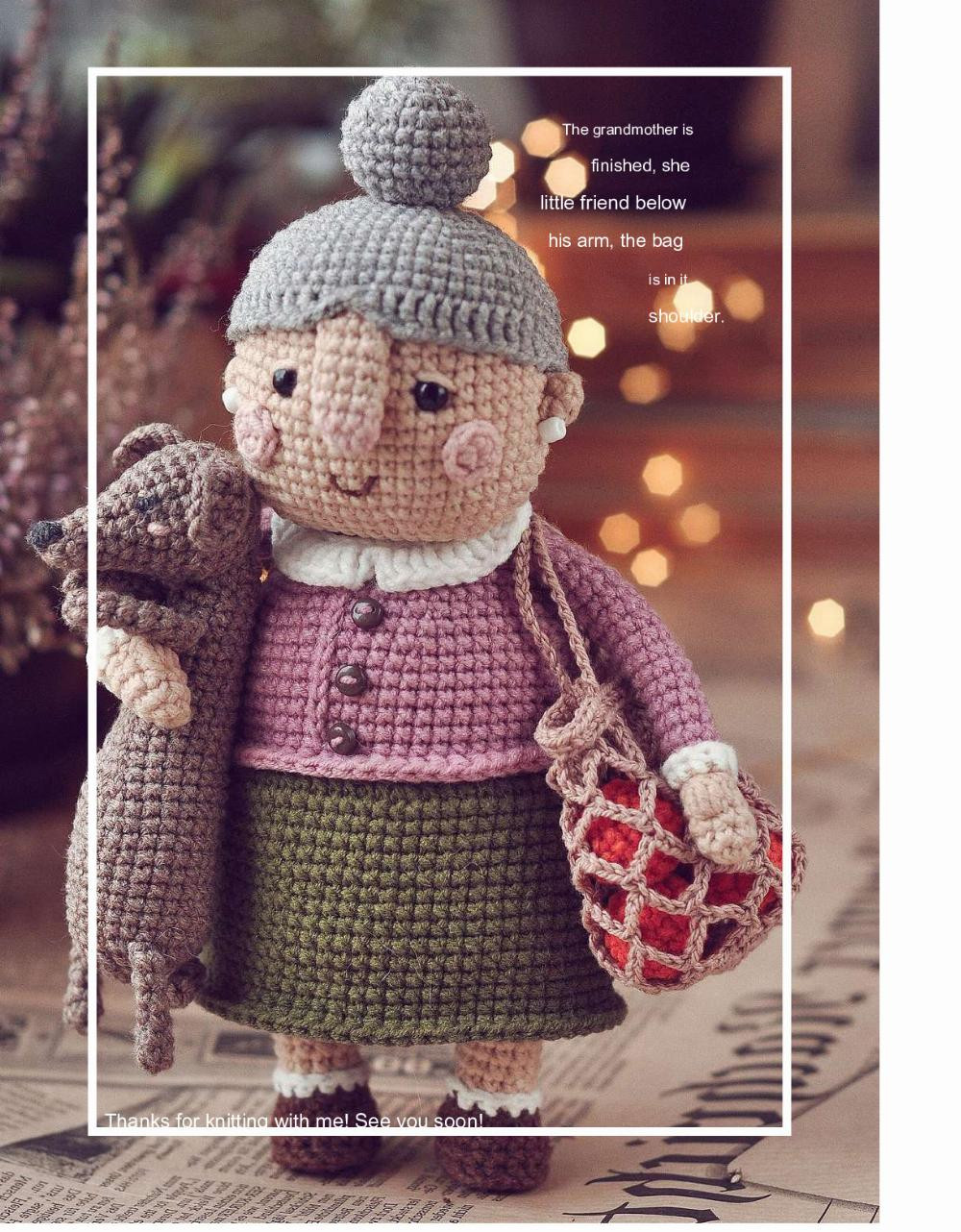 GRANDMOTHER CROCHET TOY PATTERN