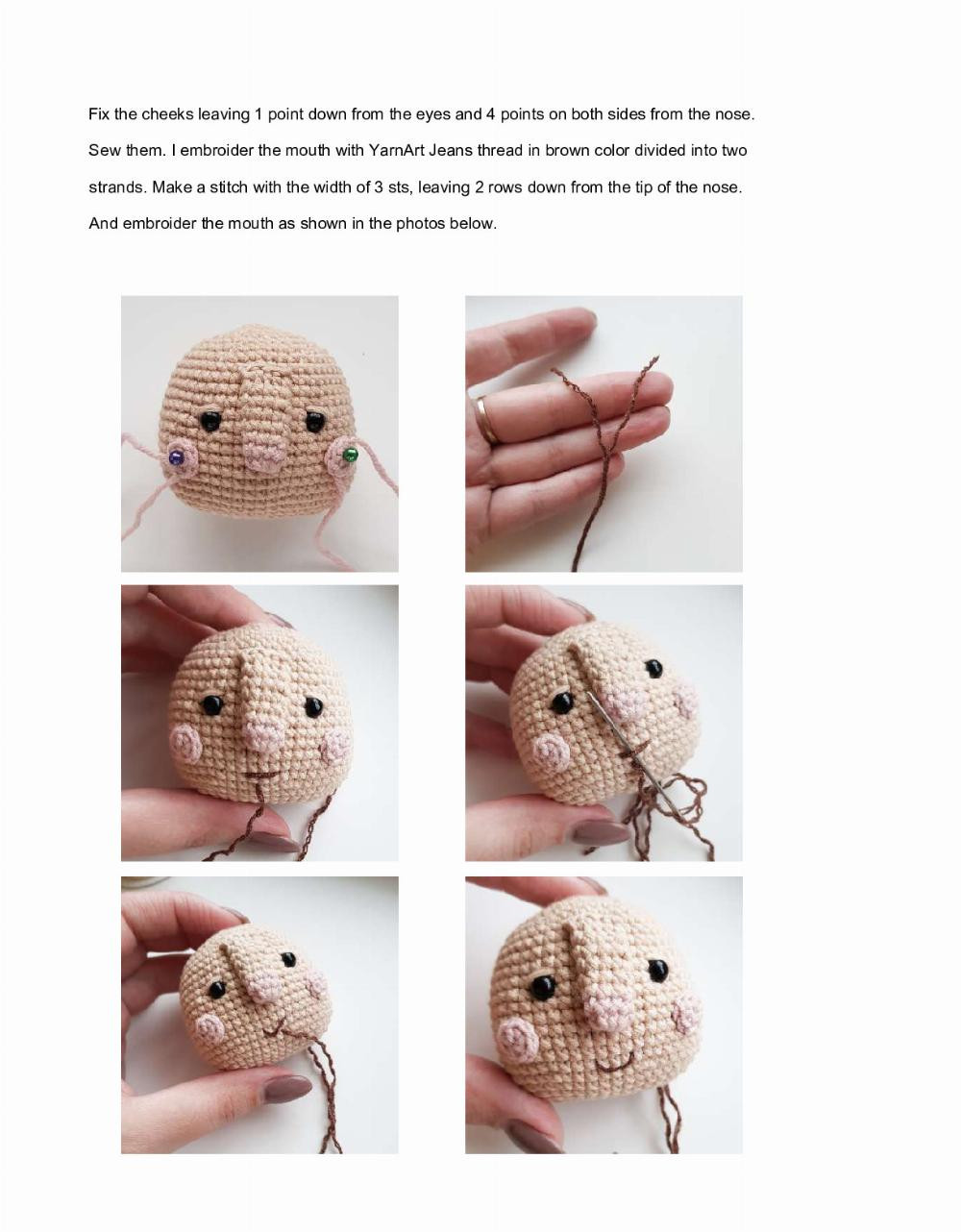 GRANDMOTHER CROCHET TOY PATTERN