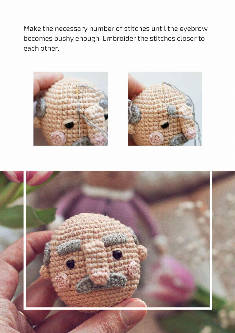 GRANDPA CROCHET TOY PATTERN