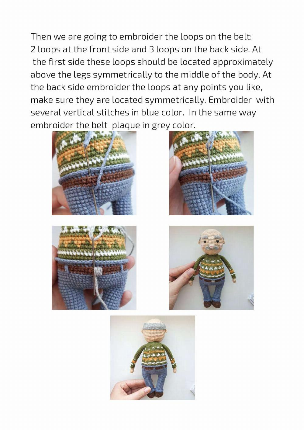 GRANDPA CROCHET TOY PATTERN