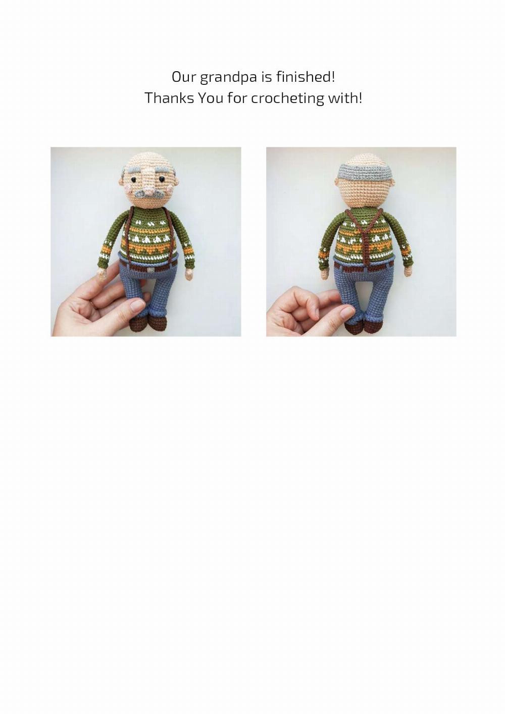 GRANDPA CROCHET TOY PATTERN