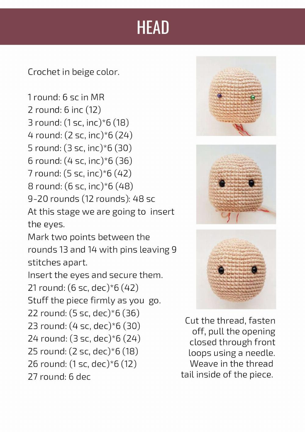 GRANDPA CROCHET TOY PATTERN