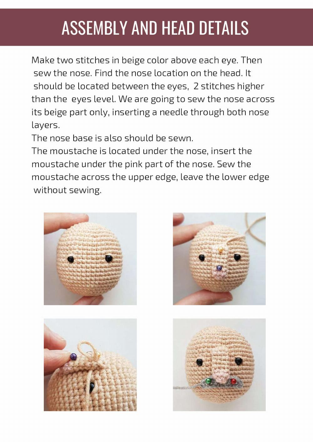 GRANDPA CROCHET TOY PATTERN