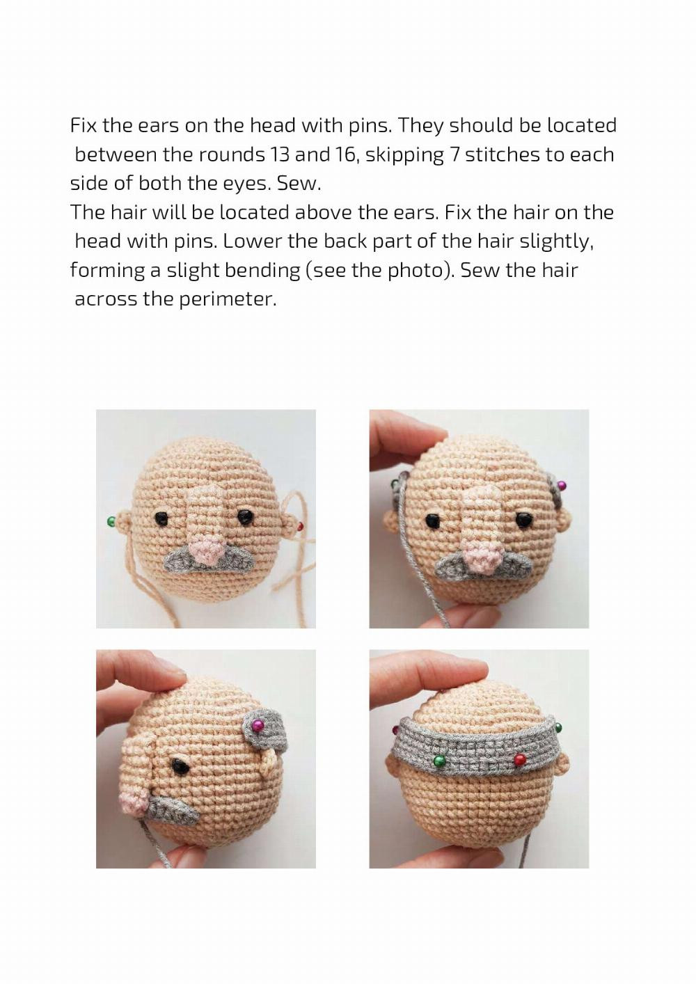 GRANDPA CROCHET TOY PATTERN