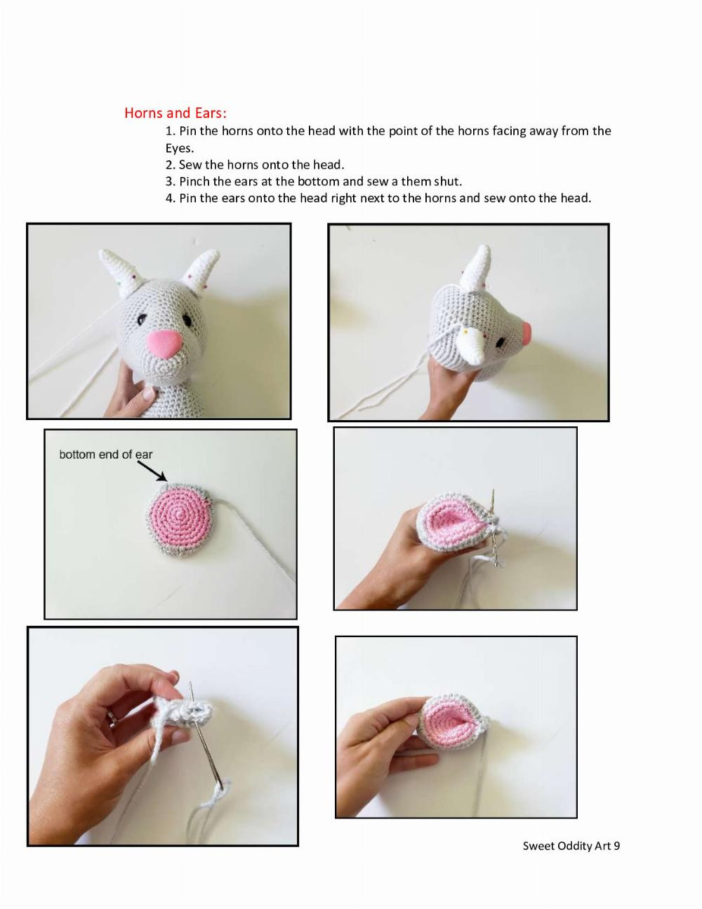 Gunther the Goat Crochet Pattern