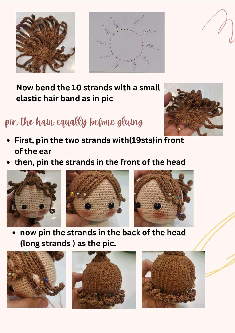 Hana Doll crochet pattern