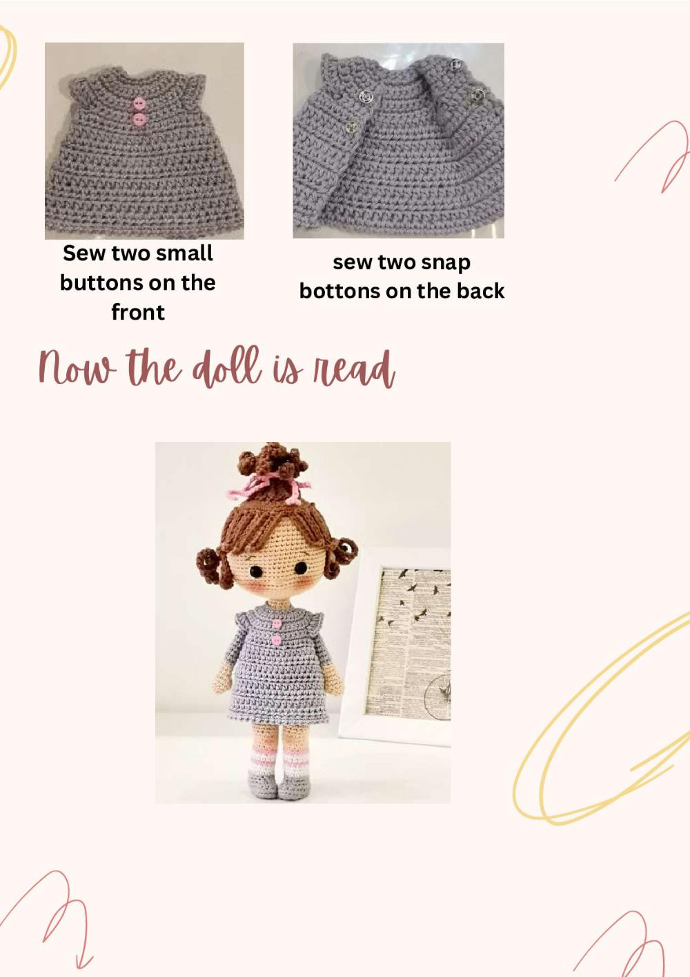 Hana Doll crochet pattern