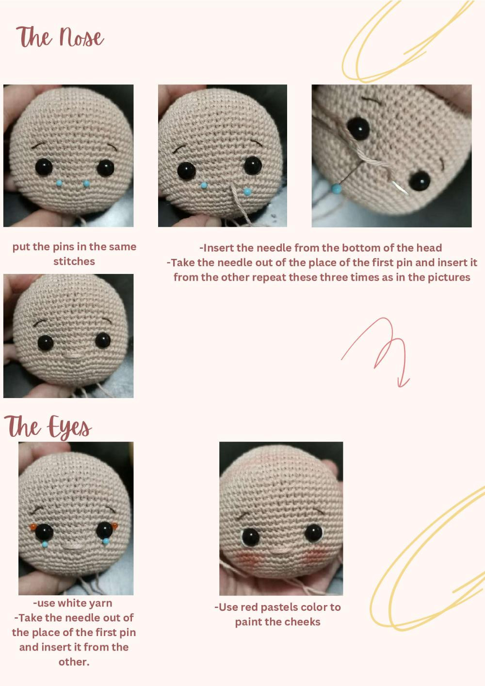 Hana Doll crochet pattern