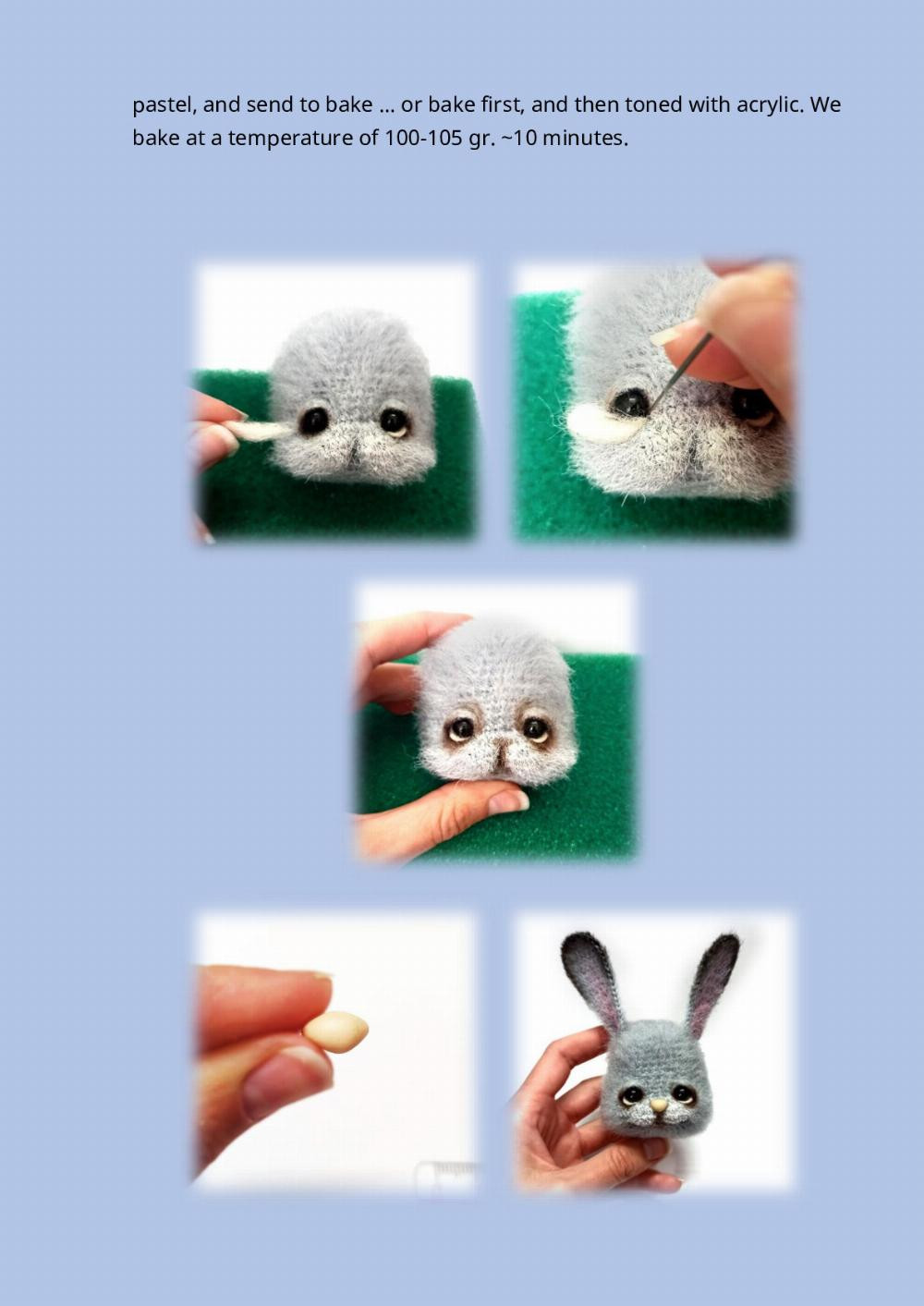 hare master class kosia and yosia , Rabbit couple crochet pattern