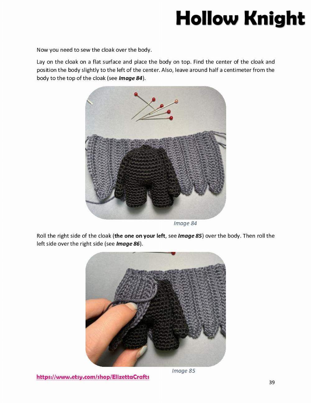 Hollow Knight Crochet pattern