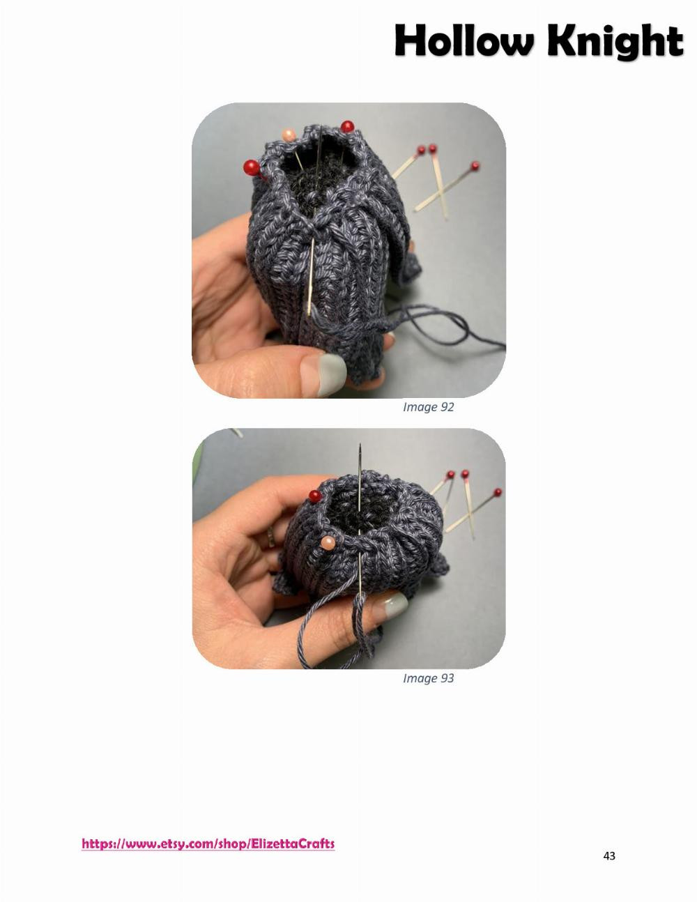 Hollow Knight Crochet pattern