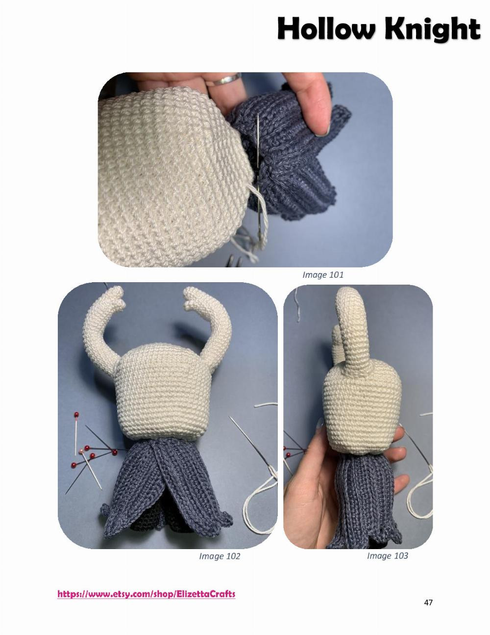 Hollow Knight Crochet pattern