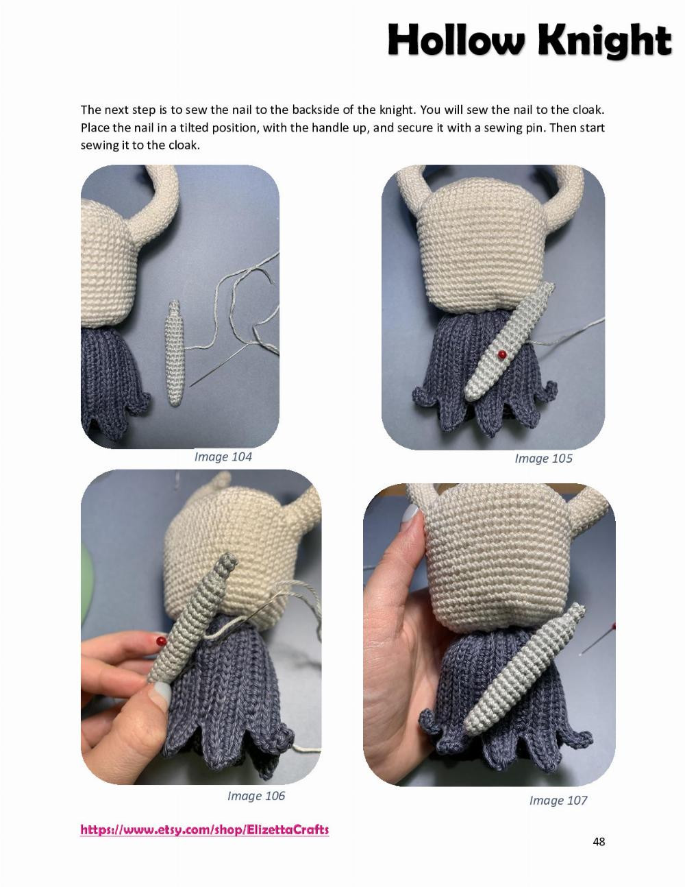 Hollow Knight Crochet pattern