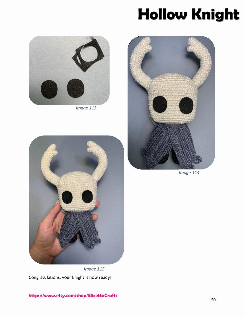 Hollow Knight Crochet pattern