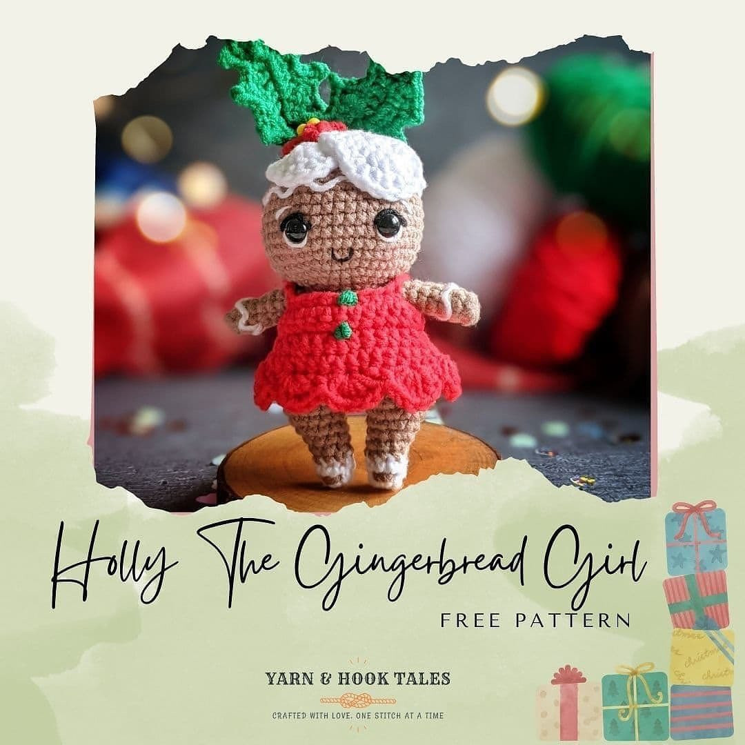 holly the gingerbread girl free pattern