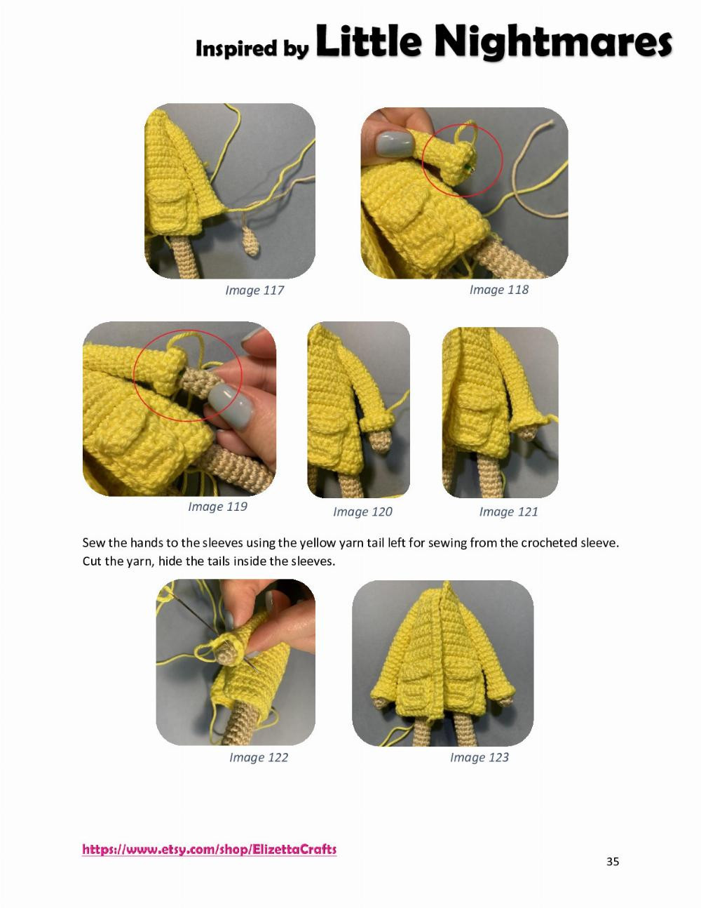 Inspired by Little Nightmares Crochet pattern  ,