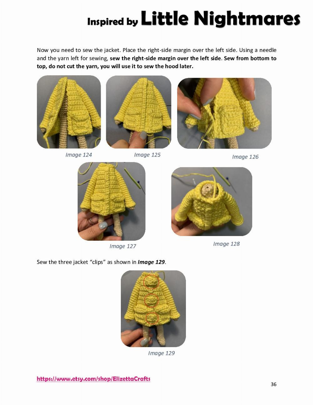 Inspired by Little Nightmares Crochet pattern  ,