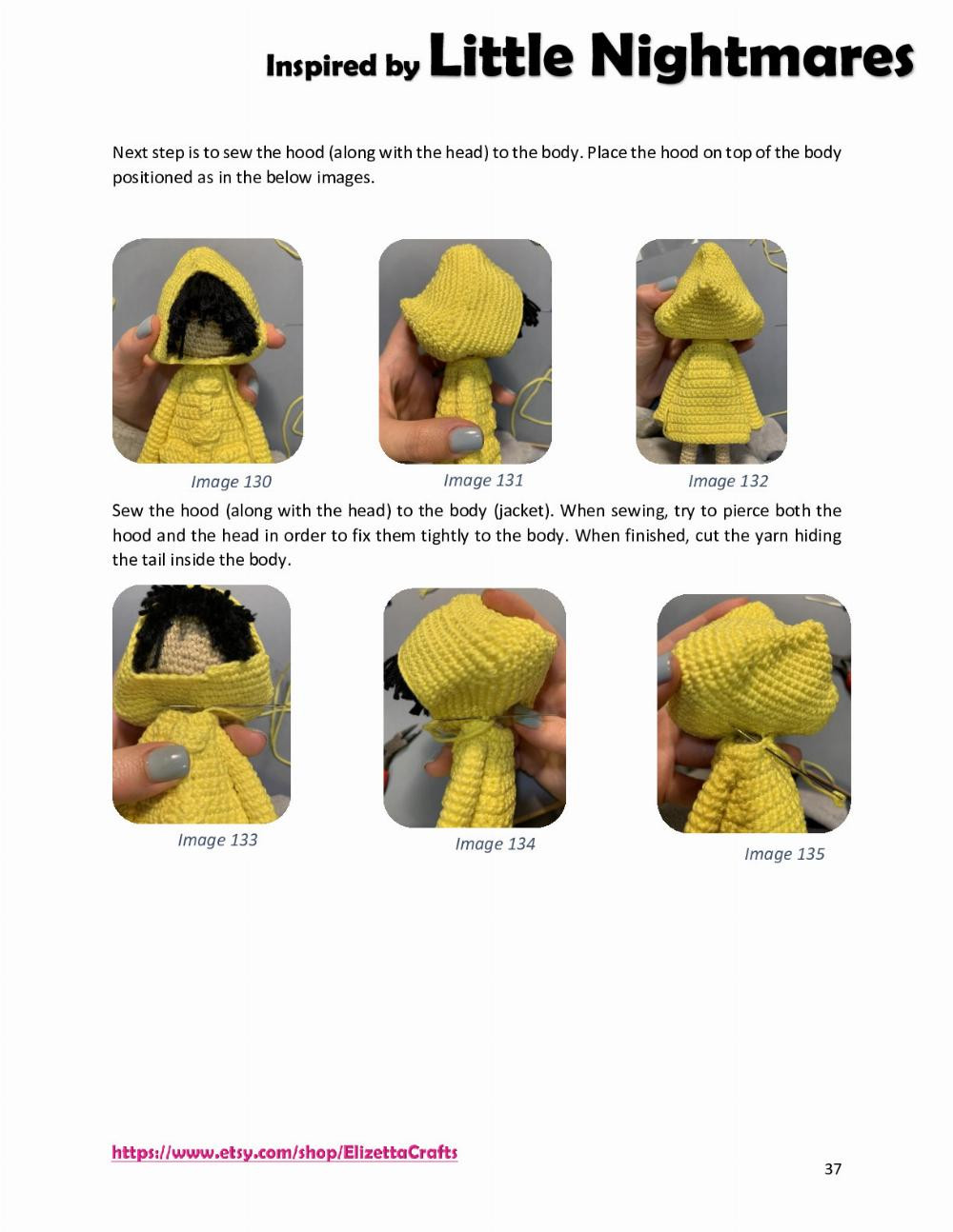 Inspired by Little Nightmares Crochet pattern  ,