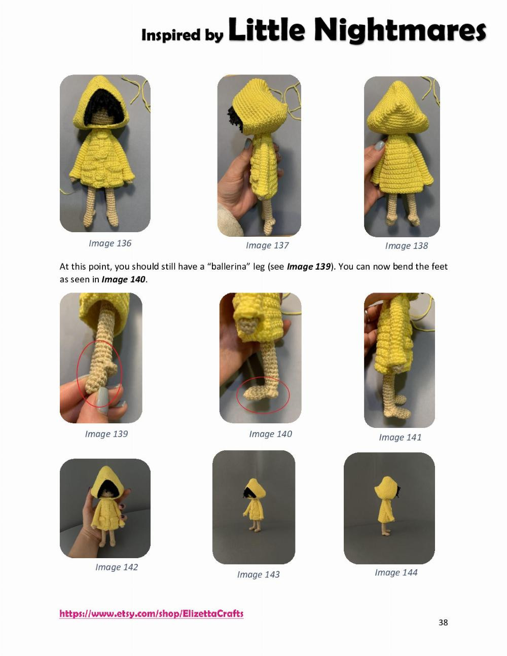 Inspired by Little Nightmares Crochet pattern  ,