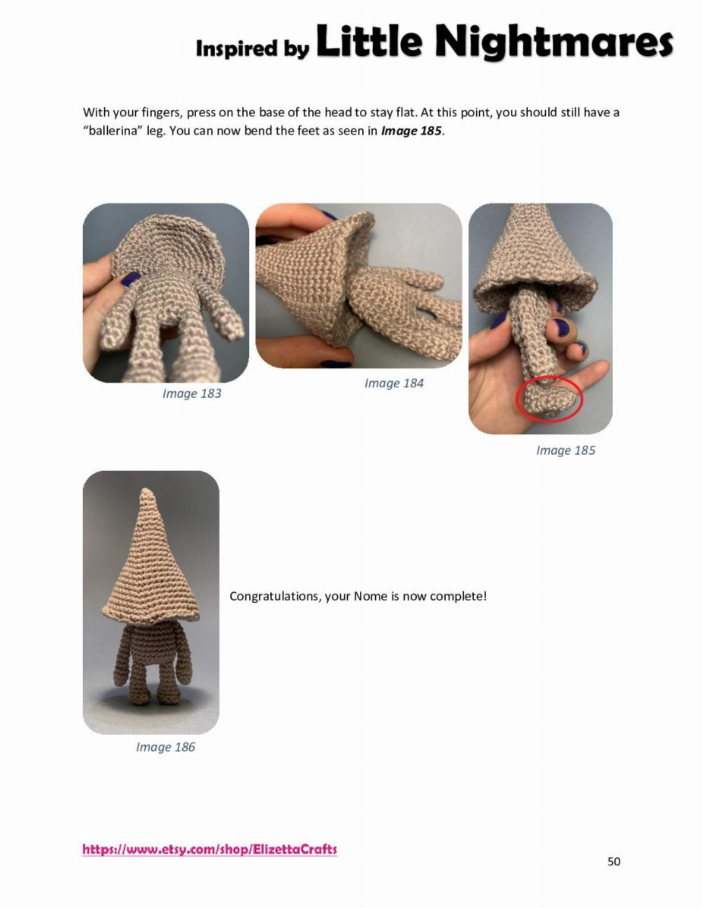 Inspired by Little Nightmares Crochet pattern  ,