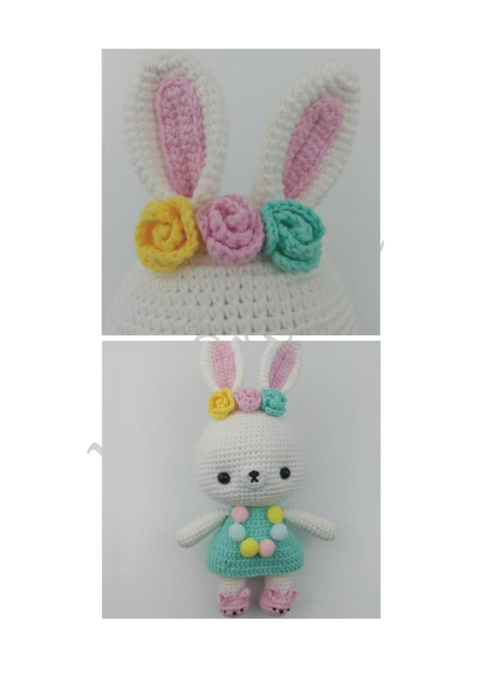 KaiaCrochet Pajama Party - Bunny Crochet Pattern