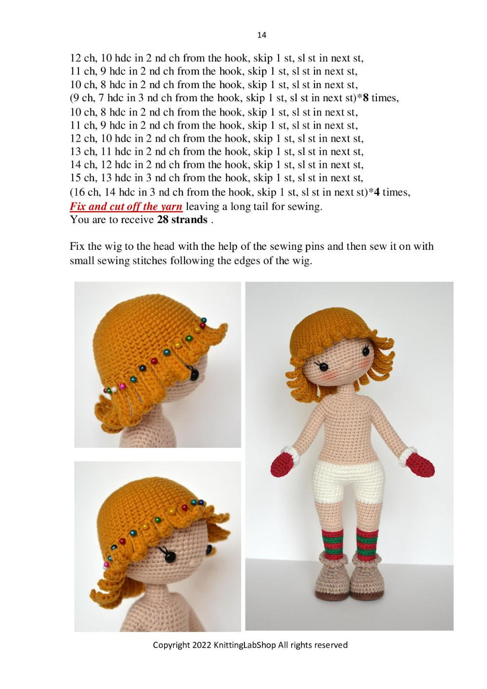 KNITTING LAB PRESENTS DOLL MIRA