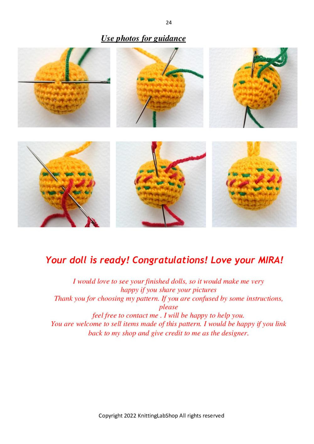 KNITTING LAB PRESENTS DOLL MIRA