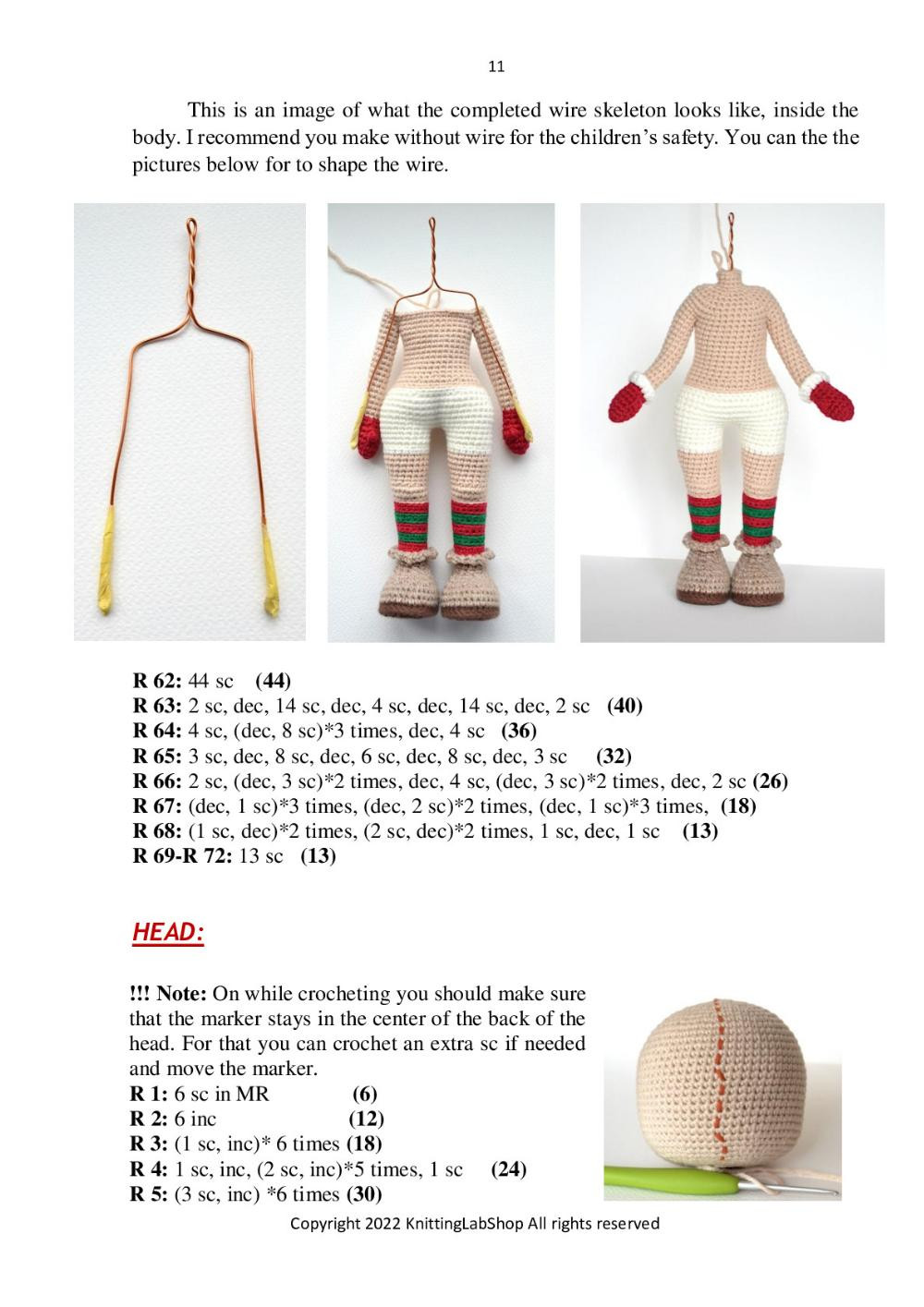 KNITTING LAB PRESENTS DOLL MIRA