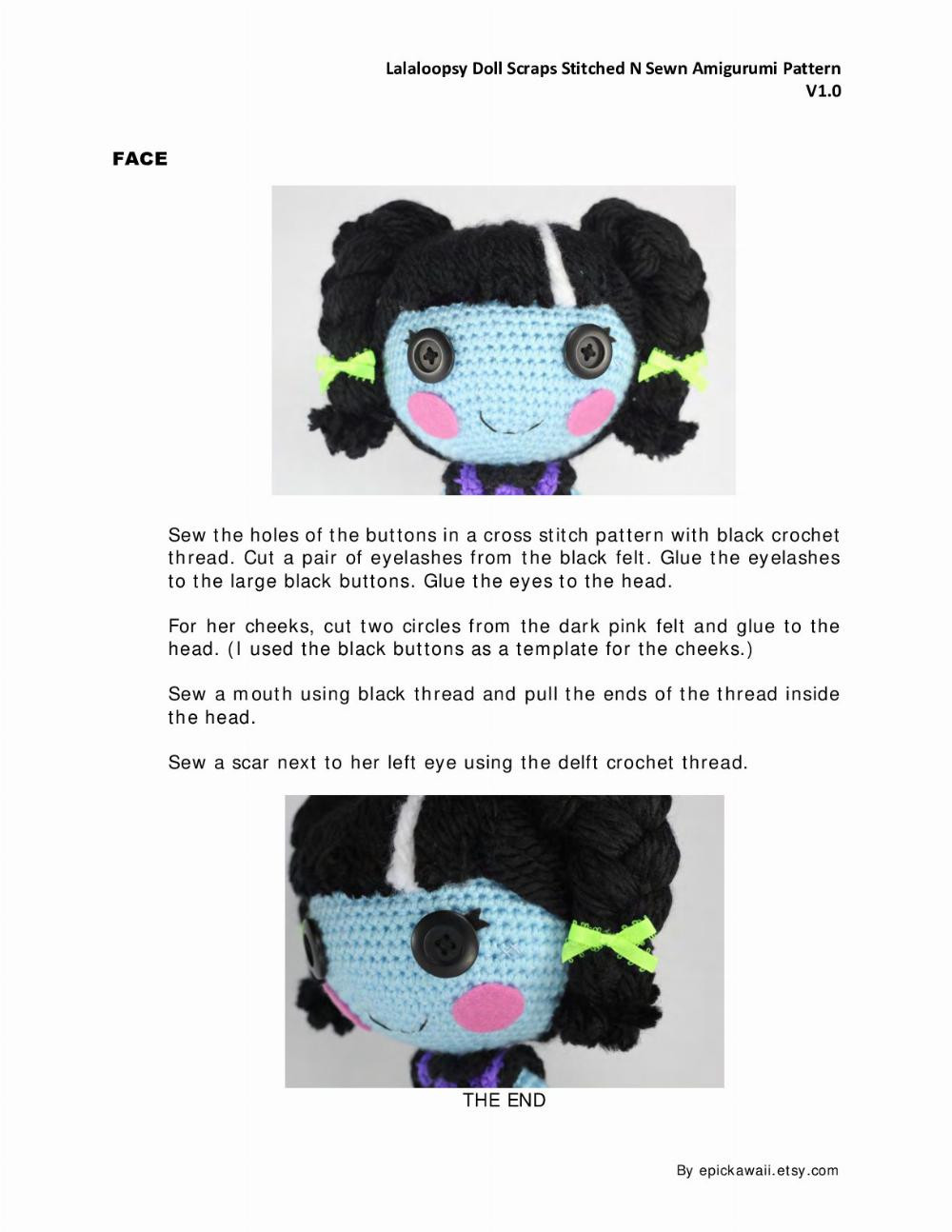 LALA LOOPSY DOLL Scraps Stitch