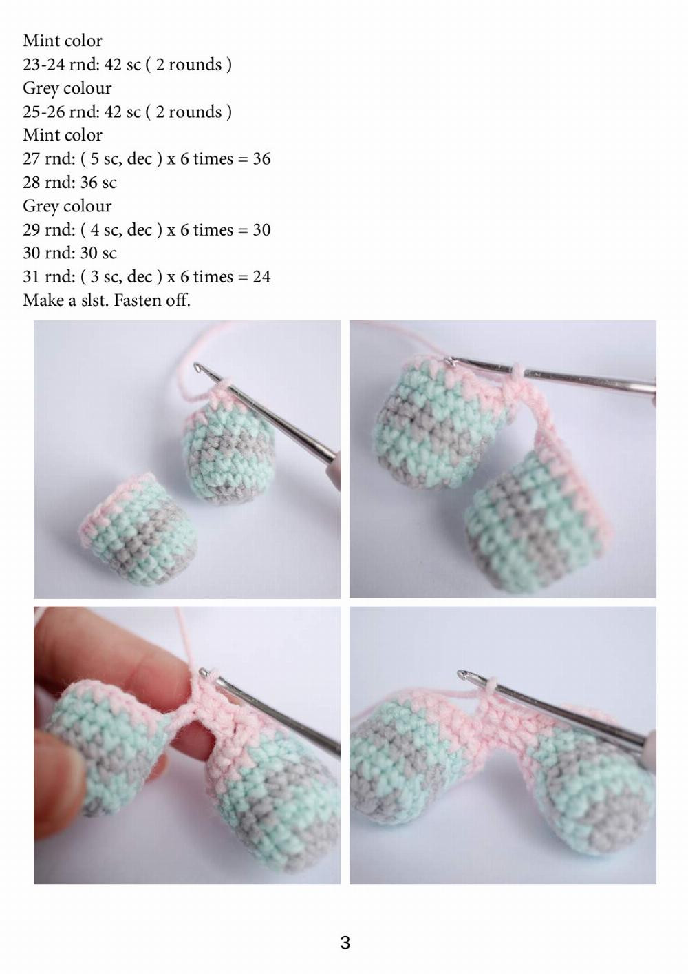 lion cub bubble crochet pattern