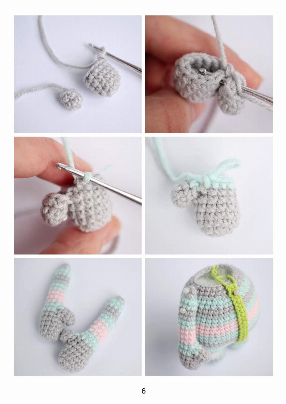 lion cub bubble crochet pattern