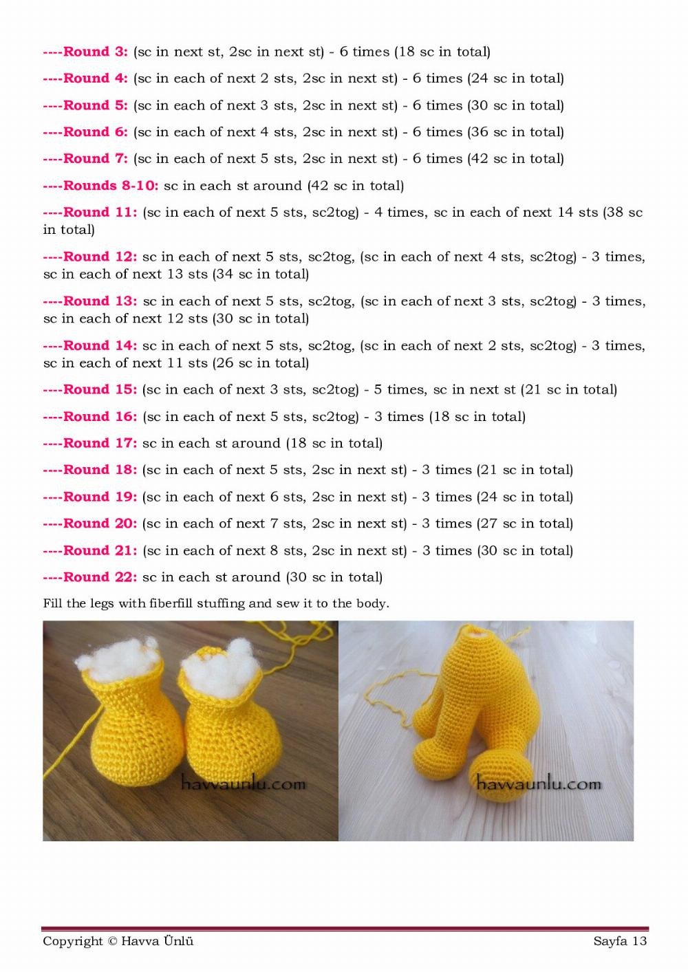 LİON PATTERN, yellow lion crochet pattern