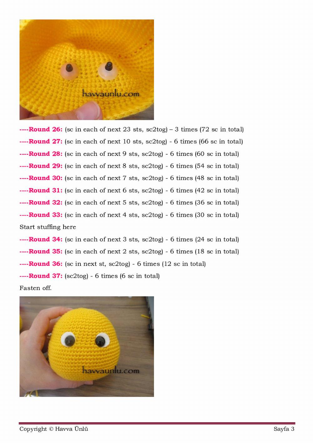 LİON PATTERN, yellow lion crochet pattern