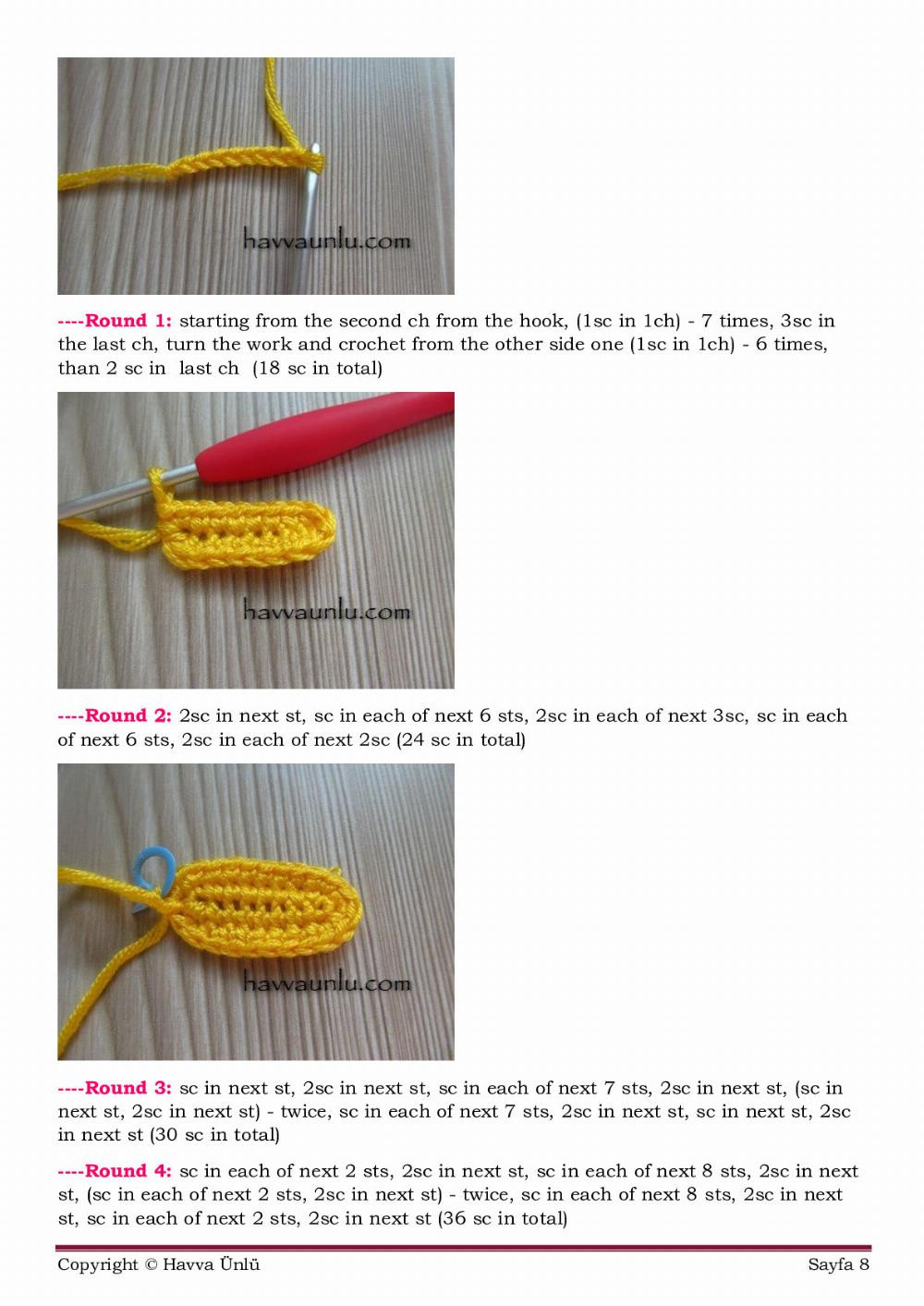 LİON PATTERN, yellow lion crochet pattern