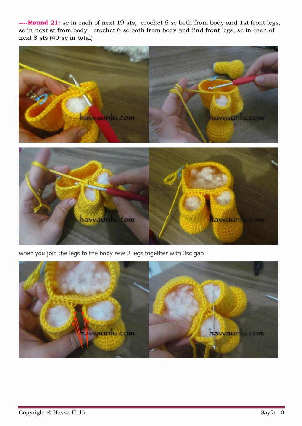 LİON PATTERN, yellow lion crochet pattern