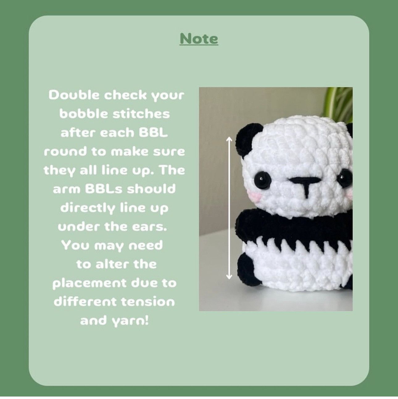 little panda free pattern