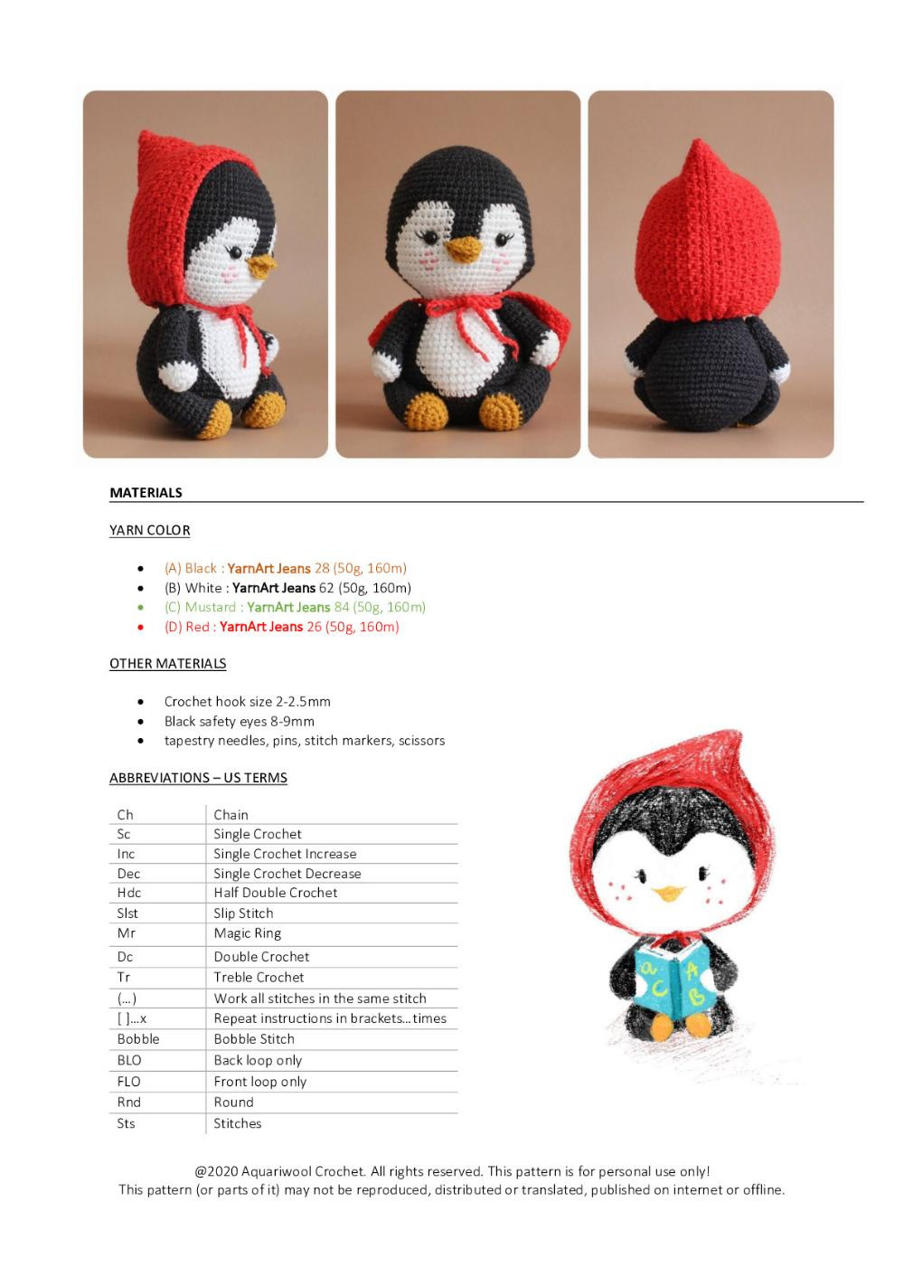 LITTLE RED THE PENGUIN