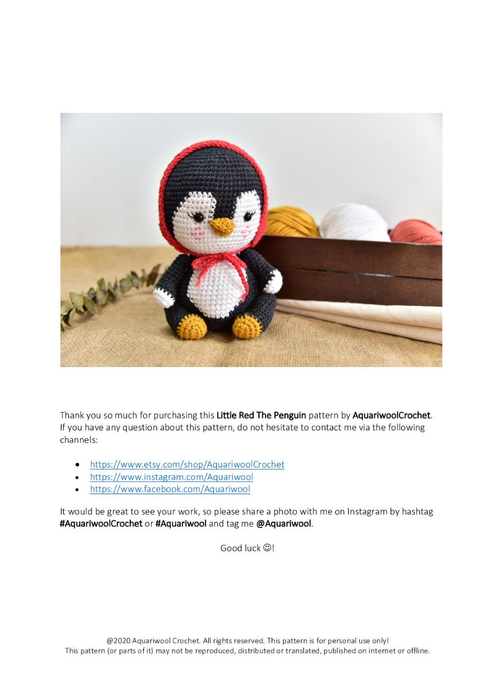 LITTLE RED THE PENGUIN