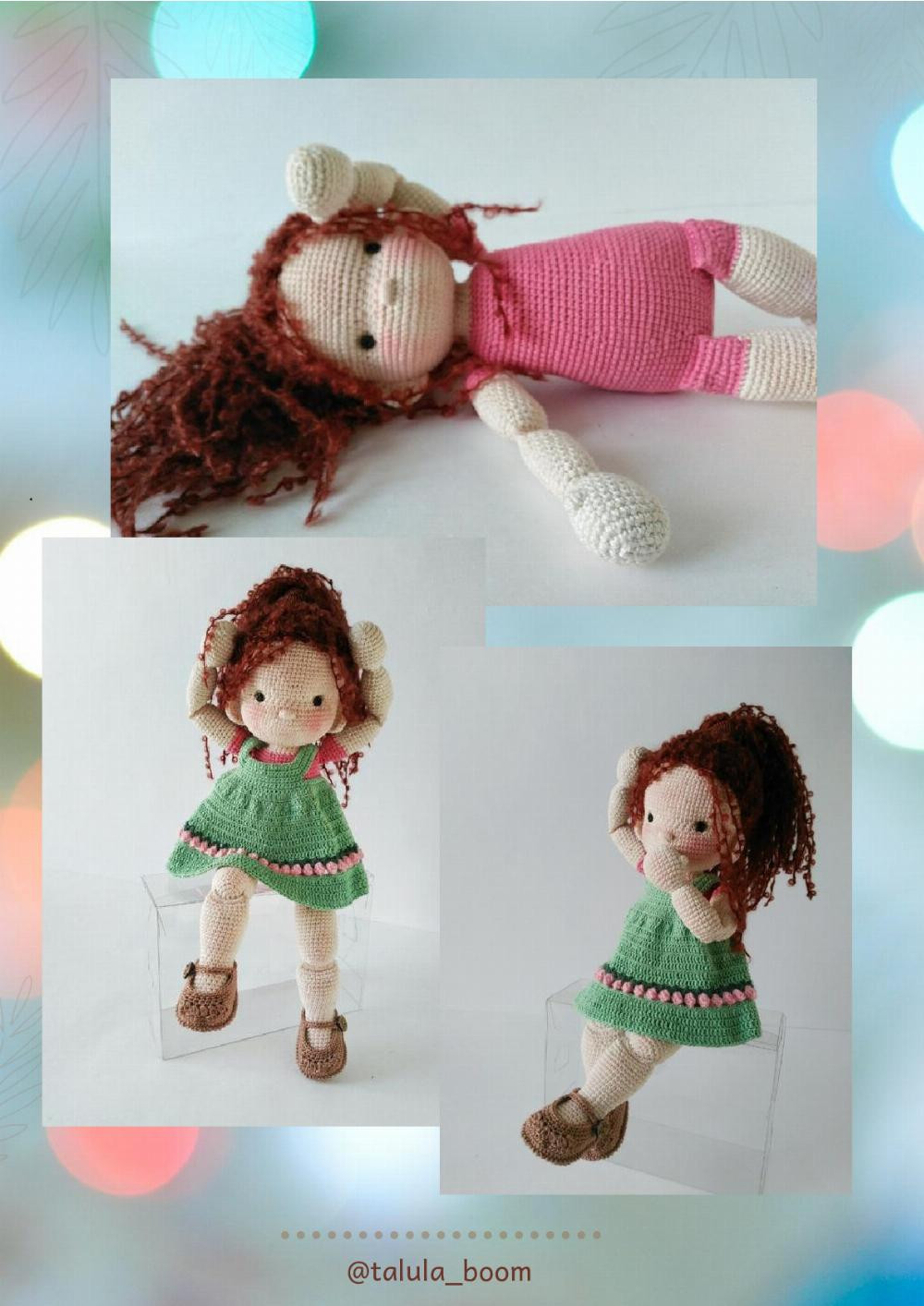 MARI . Crochet Doll PDF PATTERN