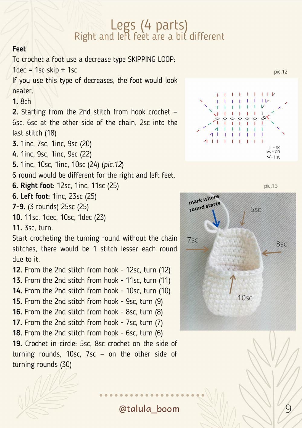 MARI . Crochet Doll PDF PATTERN